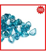 10 lb Fire Glass Diamonds - Enhance Your Fire Pit with Elegant Caribbean... - $61.97 CAD