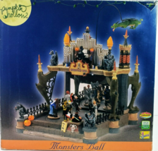 Lemax Town Monsters Ball 54302 Halloween With Lights and Sounds 2005 - $93.49