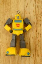 Christmas Ornament Hasbro Transformer Toy Bumblebee Autobot Retro G1 Design - $10.88