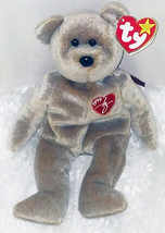 1999 TY Signature Bear Beanie Baby - 8 3/4&quot; Tall - £7.42 GBP