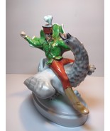 VTG Herend Porcelain Figurine Hussar Riding Griffin Bird 5498 Painted 8.25&quot; - €274,53 EUR