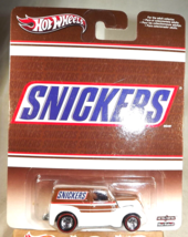 2014 Hot Wheels Pop Culture Mars CANDY-Snickers Anglia Panel Truck w/Real Riders - £12.19 GBP