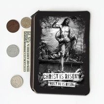Christ Is Risen : Gift Coin Purse Jesus Resurrection Easter Holiday Holy Catholi - £7.82 GBP