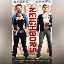 Neighbors DVD Movie Comedy Seth Rogen Zac Efron Family movie Night  Funny Humor - £12.46 GBP