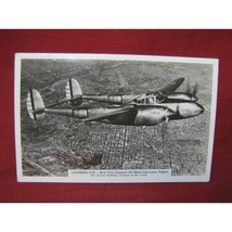Vintage Lockheed P.38 New Twin Engined Interceptor Fighter Plane Postcar... - £15.82 GBP
