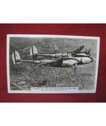Vintage Lockheed P.38 New Twin Engined Interceptor Fighter Plane Postcar... - £15.63 GBP