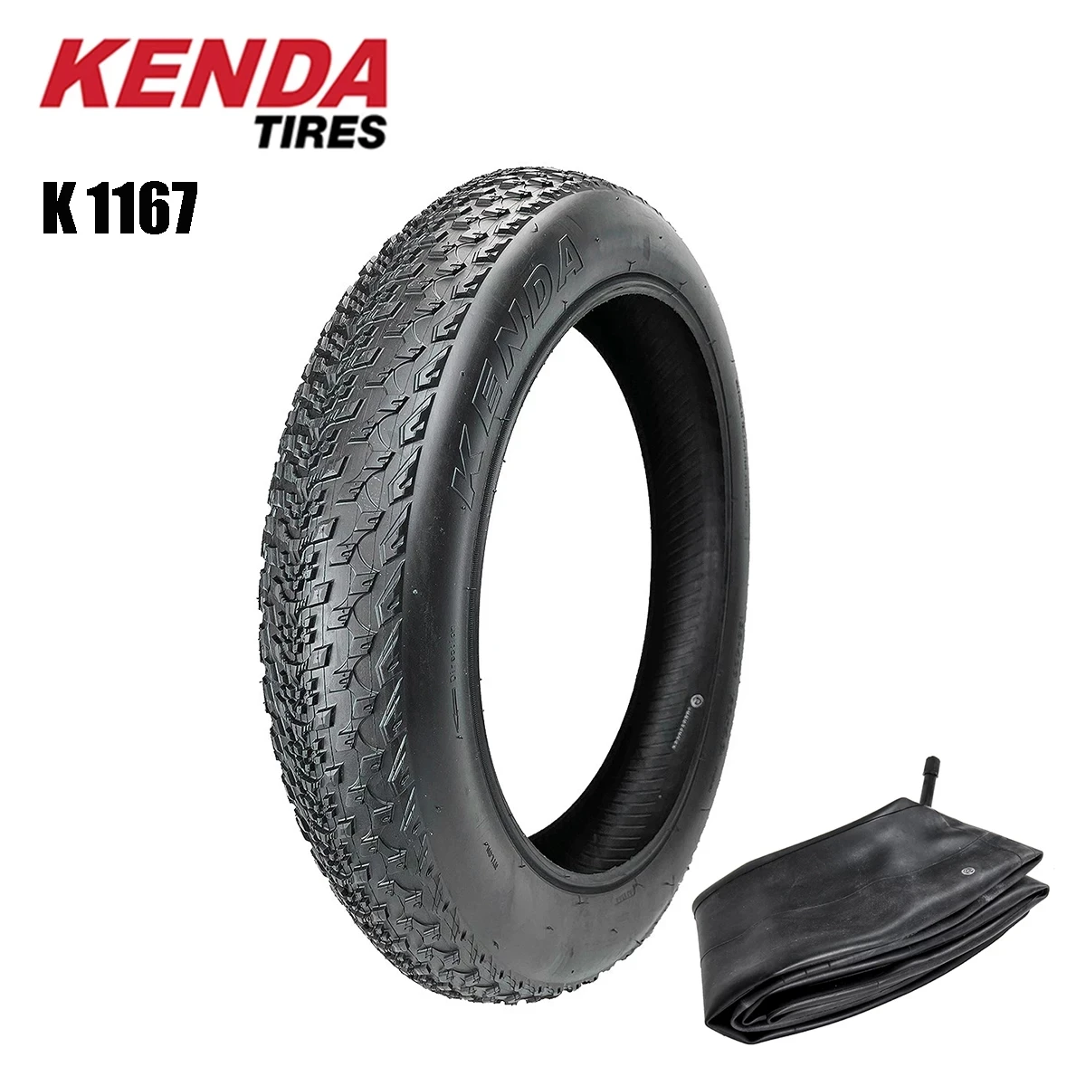 Kenda K1167 20x4.0 Fat Bike Tire Blackwall Clincher 20x4 Bicycle Tire (98-406) - $146.74