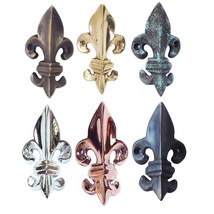 Set of Lily Flower Box Corner Protector | Vintage Furniture Corner Guard - $40.00+