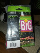 Garden Flag Living Solutions w/ Yellow Flower Dream Big 12&quot; X 18&quot; New In Bag - £6.05 GBP