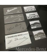 Windows Glass Decal Labels Set Stickers For Mercedes-Benz W169 W176 W177... - £31.62 GBP