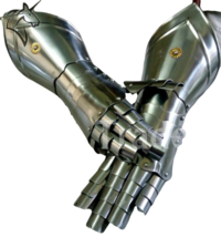 Roman Gothic Functional Armor Gloves Knight Medieval - £62.21 GBP