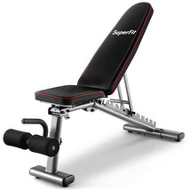 660 LBS Strength Training Bench with 10 Back and 3 Seat for Full Body Wo... - €173,56 EUR