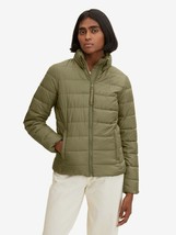 TOM TAILOR Ladies Quilted Jacket in Green 2XL - UK 18 PLUS Size (ccc360) - £43.07 GBP