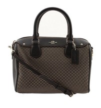 New Coach Mini Bennett Satchel in Limited Collection Leather Jacquard F57242 Bag - £79.19 GBP