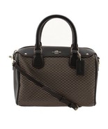 New Coach Mini Bennett Satchel in Limited Collection Leather Jacquard F5... - $99.30