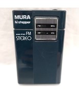 Mura Hi Stepper Mod Hi-5 Stereo Headphone Receiver Tested Works AM/FM/FM... - $376.14 MXN