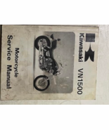 1987 1988 1989 1993 1996 Kawasaki VN1500 Service Repair Manual OEM 99924... - $24.99