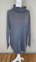 caslon NWOT women’s pullover turtleneck sweater size S grey N6 - £12.06 GBP
