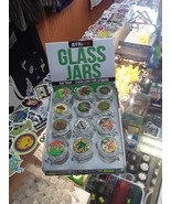 Herb Stash Weed Medical Marijuana Jar Glass Container Storage Custom Herb Holder - $9.51 CAD
