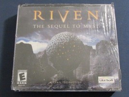 RIVEN THE SEQUEL TO MYST 5 DISCS 2000 UBI SOFT PC MAC COMPUTER VIDEO GAM... - £7.73 GBP