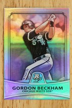2010 Bowman Platinum Refractors White Sox Baseball Card 81 Gordon Beckham /999 - £1.56 GBP