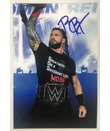 Roman Reigns Signed Autographed WWE Glossy 4x6 Photo - COA - $385.88 MXN