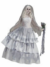 Forum Novelties Women&#39;s Deluxe Victorian Ghost Bride Costume, Multi, One Size - £137.65 GBP