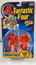 Vintage 1995 Marvel Comics Fantastic Four HUMAN TORCH Factory Sealed New MOC - £7.60 GBP