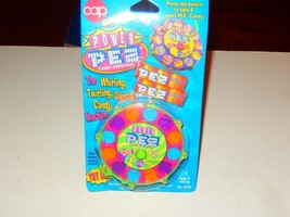 POWER PEZ- WHIRLING.TWIRLING, DANCING CANDY MACHINE- BLUE CARD- NEW- L107 - $14.20