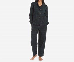 The Sleep Code ayla flannel pj set in Blackwatch Plaid - size S - $87.12