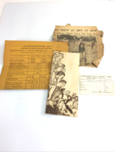 WWII Era YMCA St. Louis Mo 1944 Program Brochure Guest Card paper lot - $347.79 MXN