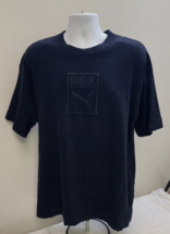 Premium PUMA  High Quality Cotton T Shirt Embroidered LOGO Black Medium Men&#39;s - £12.12 GBP