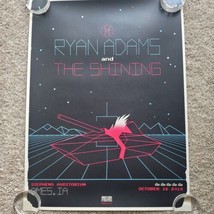 Ryan Adams &amp; The Shining Stephens Auditorium 2014 Minsloff Concert Poster HTF  - £32.30 GBP