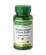 NATURE&#39;S BOUNTY MENTAL FATIGUE &amp; STRESS RELIEF 400 MG 30 CAPSULES Exp 08/26 - $237.75 MXN
