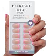 ?✨ BTArtbox Gold Leaf Press On Nails ? Short Square Winter Glue On Nail ... - $14.97