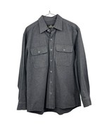 Red Head Shirt Mens M Used Dark Gray Long Sleeve - $15.84