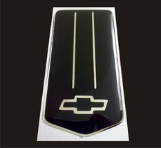 Camaro nose emblem 4th generation edition Puninsher black and chrome min... - £37.65 GBP