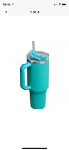 Stanley 40oz Stainless Steel H2.0 FlowState Quencher Tumbler Aquamarine - £48.50 GBP