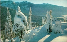 Chairlift Mountain Snoqualmie Summit Ski Area in Washington Postcard PC89 - £3.90 GBP