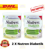 2 X Nestle Nutren Diabétique Complet Nutrition 800g Goût Vanille Express... - £100.86 GBP