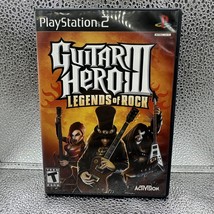 Guitar Hero 3 III: Legends of Rock (PlayStation 2, 2007) PS2 Complete Game CIB - £5.43 GBP