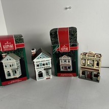 Nostalgic Houses And Shops Hallmark Keepsake  1990 Holiday House,92 Five... - $25.73