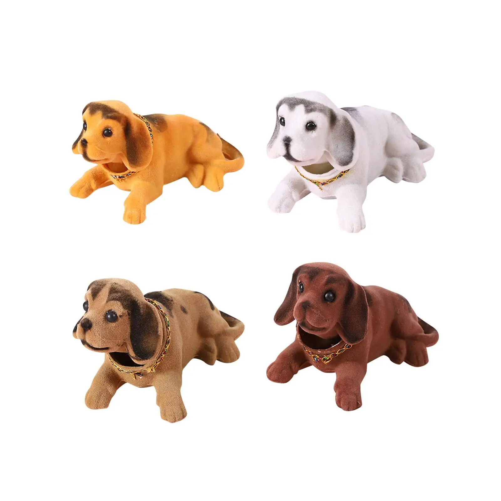 Dog Head Shaking Car Ornaments Desktop Ornament Kids Toy Dog Lover Gift Car - £8.86 GBP+