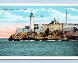 Morro Castle Havana Cuba UNP Unused WB Postcard L14 - $6.88