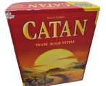Klaus Teuber&#39;s Catan Trade Build Settle Board Game Complete - $19.75
