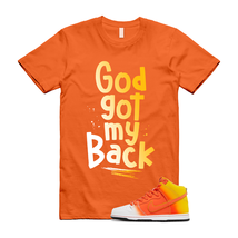 Dunk Candy Corn Sweet Tooth Orange Amarillo White Yellow T Shirt Match GOD - £23.88 GBP+
