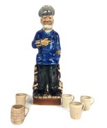 Ezra Brooks Captain Sailor Liqueur Decanter - £20.47 GBP