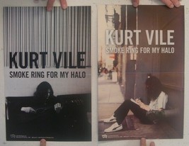 Kurt Vile Poster Promo Smoke Ring For My Halo 2-Sided The War on Drugs Samuel - £14.15 GBP