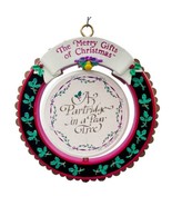 Vtg Kmart 1993 The Merry Gifts Of Christmas Ornament Partridge in Pear T... - £7.73 GBP