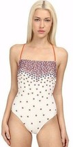 MARC JACOBS CHRISSIE&#39;S 1 PC MAILLOT BATHING SUIT SWIMSUIT WHITE REDNWT! - £44.59 GBP